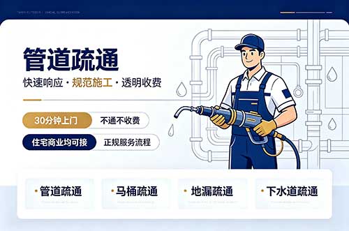 尚志管道疏通