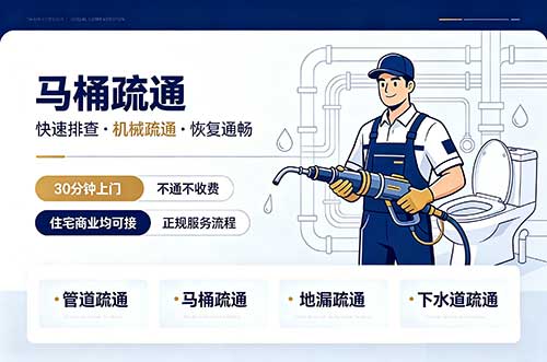 尚志马桶疏通
