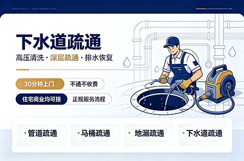 尚志下水道疏通