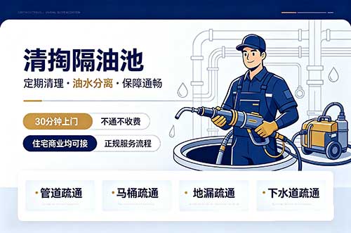 尚志清掏隔油池